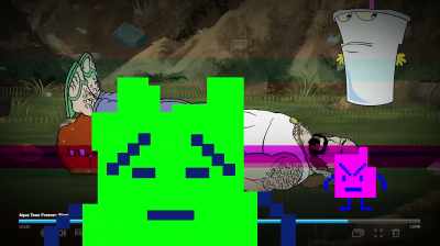 And don't you dare push us - Aqua Teen Forever: Plantasm