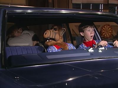     And don't fog up
    the windows back there. - ALF