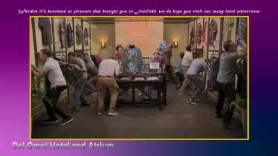 And don't forget to come by Dan Flashes,
high-end menswear with distinct patterns - I Think You Should Leave with Tim Robinson