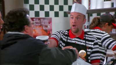 And don't forget your steamed broccoli - Seinfeld