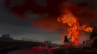 Get him And don't hit my horse - The Hunchback of Notre Dame