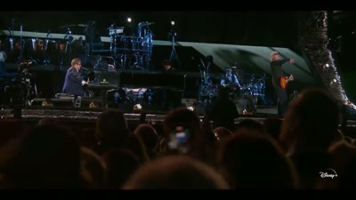 ♪ And don't you know I'm still standing
better than I ever did ♪ - Elton John Live: Farewell from Dodger Stadium