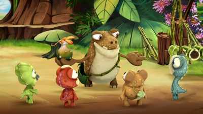 And don't move until
you hear it again, Okay? - Gigantosaurus