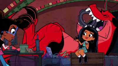 And don't stress about the name,
we'll sleep on it, - Marvel's Moon Girl and Devil Dinosaur