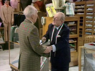 And don't worry about the sleeves - Are You Being Served?
