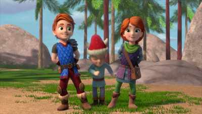 And don't worry,
Finny will help you watch the babies. - Dragons: Rescue Riders: Huttsgalor Holiday