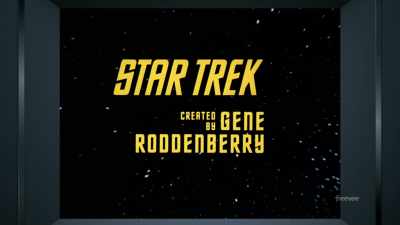 And this dose of
20th-century reality - The Center Seat: 55 Years of Star Trek