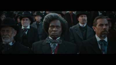 - And Douglas was
there in the front row - Abraham Lincoln