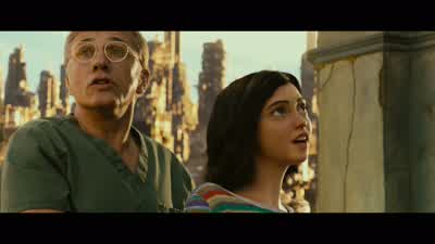 And down here, we have Iron City. - Alita: Battle Angel