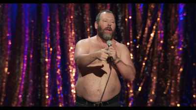 And we drive past a sign that says,
"Deaf child." - Bert Kreischer: Razzle Dazzle