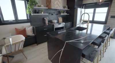 And eating and entertaining
is a huge, - Renovation Resort