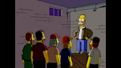 And if elected president
of our small community, - The Simpsons