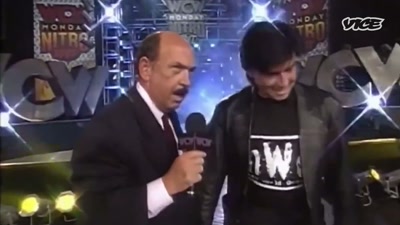 And so Eric Bischoff believed - The Nine Lives of Vince McMahon