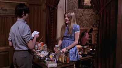 And, erm... a loaf of bread, please, miss. - Girly