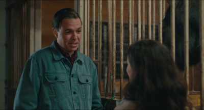 And she even
convinced that old guy - Christmas Cowboy