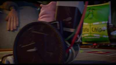 And eventually found myself
stuck to a shoe that dropped me here. - Sausage Party