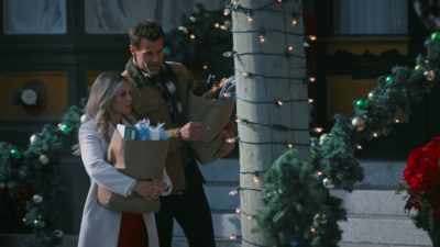 And eventually they started - Home Sweet Christmas