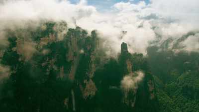 ...and, eventually, towers and spires. - Seven Worlds, One Planet