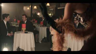 And every 15 minutes,
a waitress comes to my table - The Ipcress File
