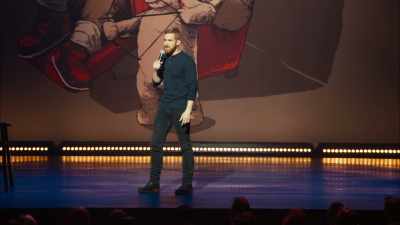 And every asshole in line
is like, "Yeah, go ahead." - Andrew Santino: Home Field Advantage
