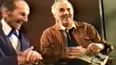 And everybody gave me a big
welcome. What were you doing there? - The Life and Deaths of Christopher Lee