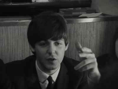 And... and everyone's
so used to it - Beatles '64
