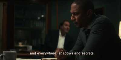 ...and everywhere, shadows and secrets. - The Staircase