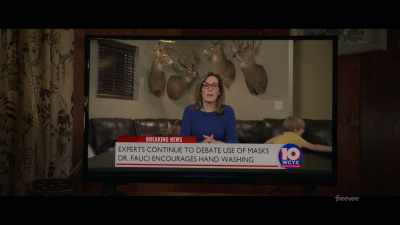 And as experts continue to
debate the use of masks, - Sprung