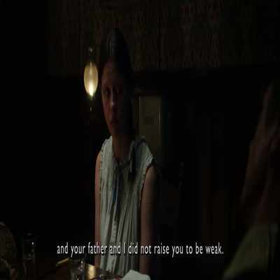 And your father and I - Pearl