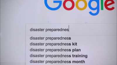 - And finally "disaster
preparedness Chicago"... - Cooked: Survival by Zip Code