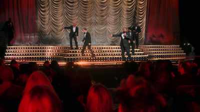 And finally, my friends,
give it up for three-time - The Real Full Monty