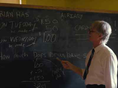 And finally, on Wednesday,
he made a dollar. - Nickel Boys