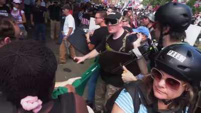 and fisticuffs began. - Alt-Right: Age of Rage