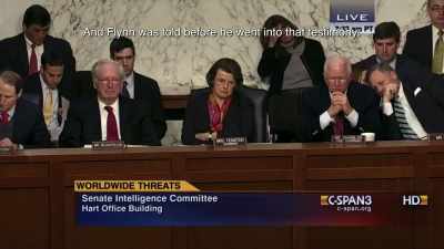 And, Flynn was told before
he went into that testimony - The Plot Against the President