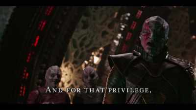 And for that privilege, - Star Trek: Discovery