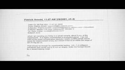 And even found
an email from Patrick Arnold, - Untold: Hall of Shame