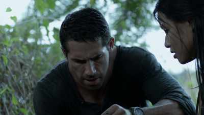 And they found you two when you
went outside with the rubies. - Hard Target 2