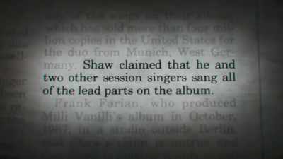 And Frank denied it all. - Milli Vanilli