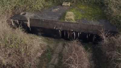 And from that I deduced
that I was stood on the roof - Secret Nazi Ruins