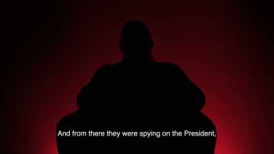 And from there they
began, they were spying - The Plot Against the President