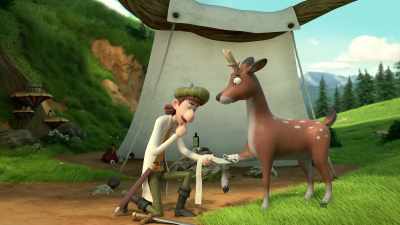 And Gadabout is expert
at performing operations. - Zog and the Flying Doctors