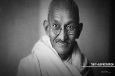 And Gandhi called
it "Hind Swaraj", - Thrive II: This Is What It Takes