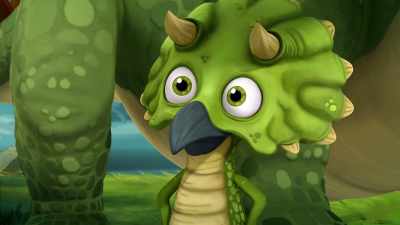 And he gave up his bone to do it!
That was so kind! - Gigantosaurus