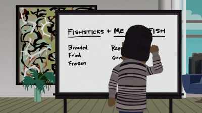 And gay fish are homosexual. - South Park: The 25th Anniversary Concert