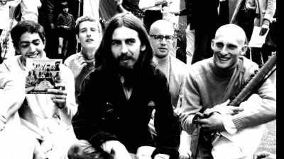 And George was like
Prabhupada's favorite son. - Krishnas: Gurus. Karma. Murder.