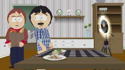 -And--
-Get your balls off the table! - South Park (Not Suitable for Children)