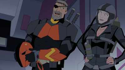 And you get extra points
since I've seen you naked. - Deathstroke: Knights & Dragons - The Movie
