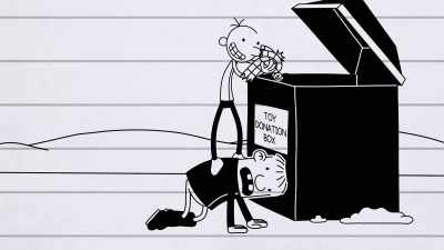 And we get rid of it
for real this time. - Diary of a Wimpy Kid Christmas: Cabin Fever