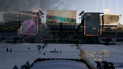 And to get to see it come to life
for, you know, the last time - Elton John Live: Farewell from Dodger Stadium