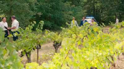 And get someone to check
Delphine's apartment - Murder in Provence